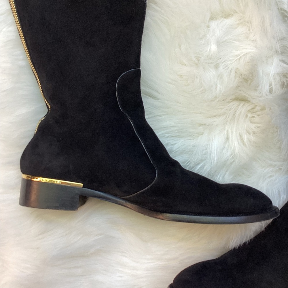 Louis Vuitton Black Over the Knee Boots - Picture 8 of 16
